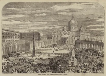 Ostersonntag in Rom, die päpstliche Segnung im Petersdom